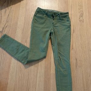 Olive green Old Navy jeans